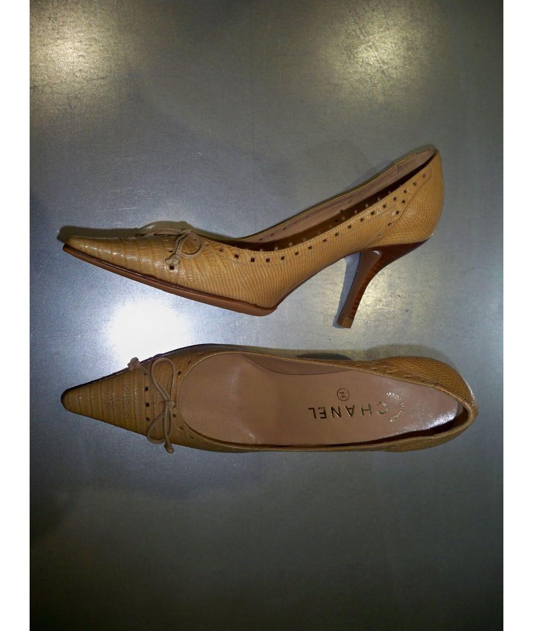 CHANEL Кожаные туфли, фото 9