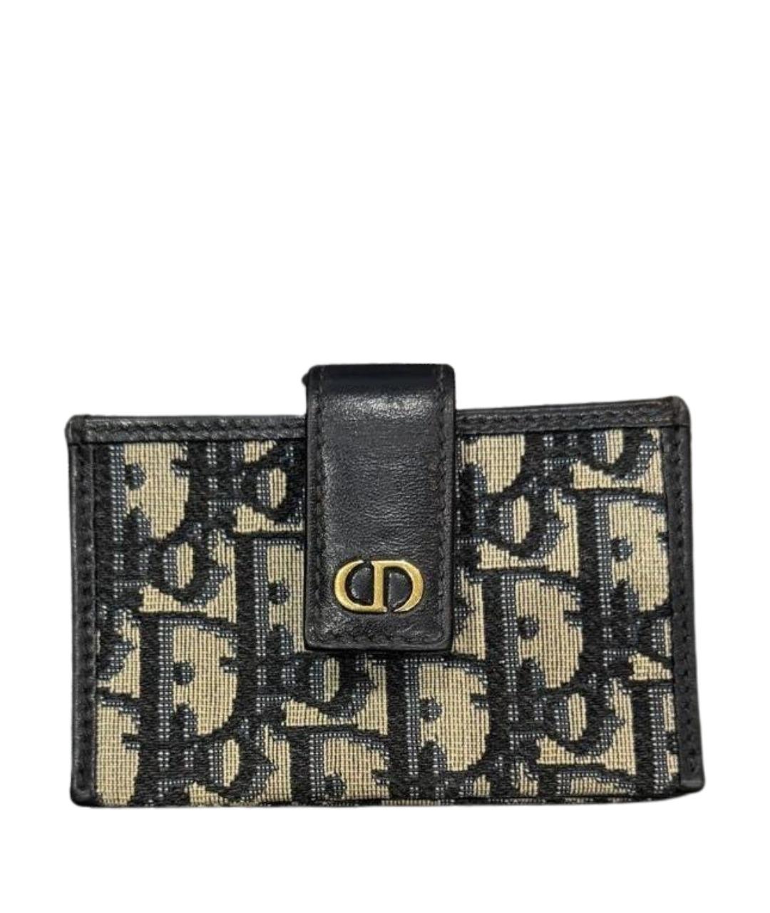 CHRISTIAN DIOR Черный кардхолдер, фото 1