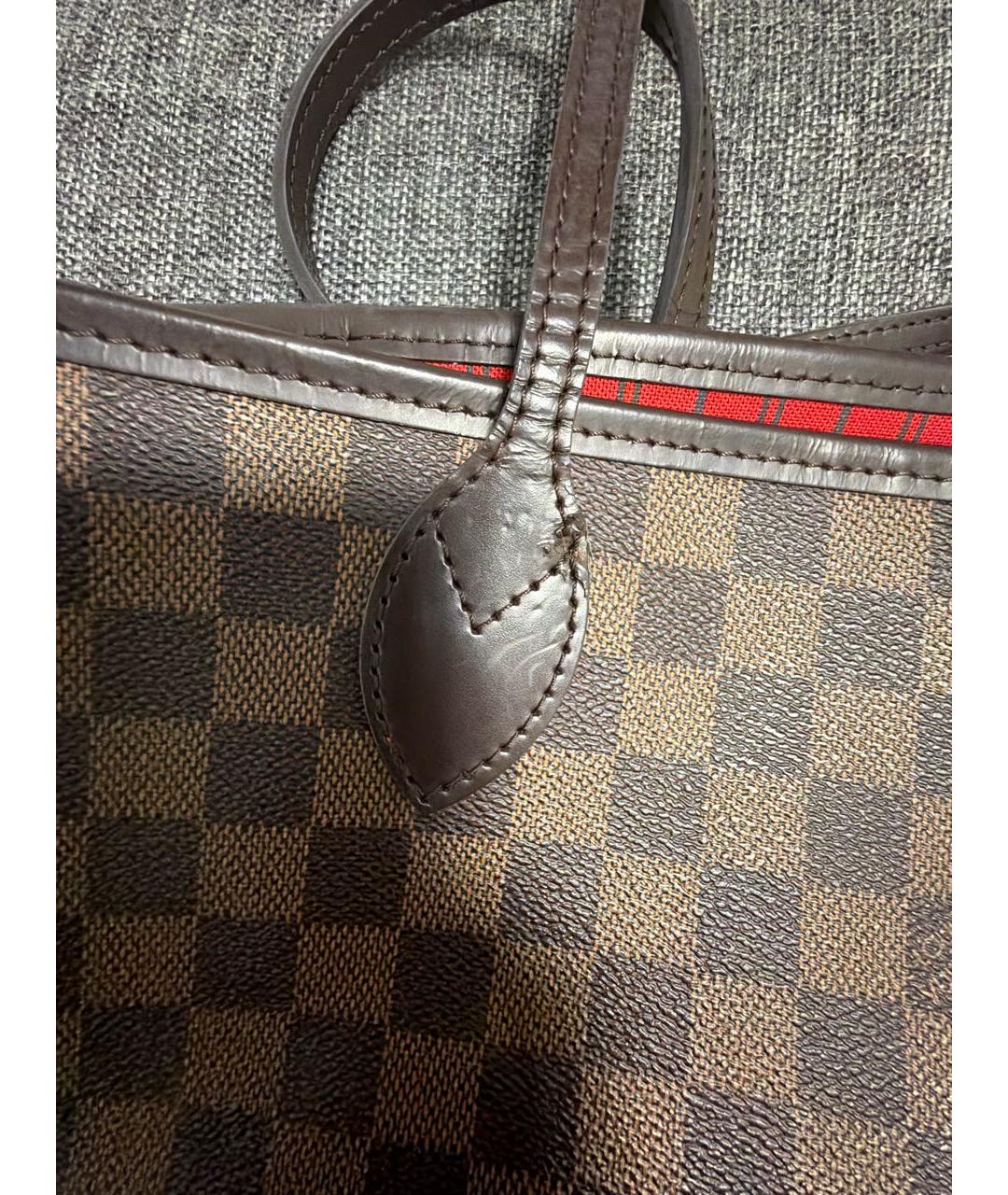 LOUIS VUITTON Коричневая дорожная/спортивная сумка, фото 5