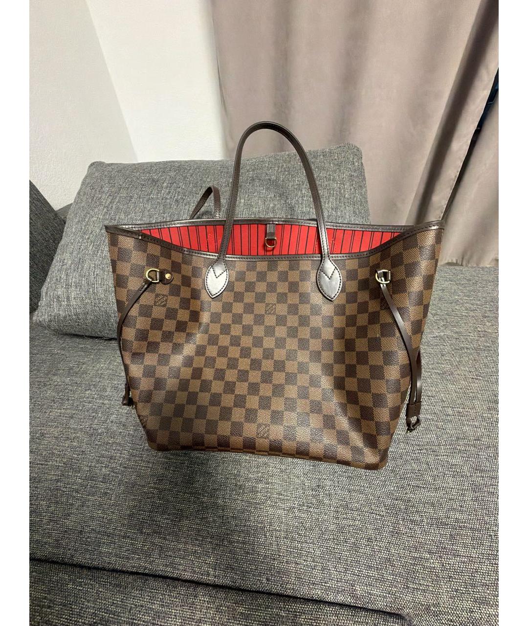 LOUIS VUITTON Коричневая дорожная/спортивная сумка, фото 2