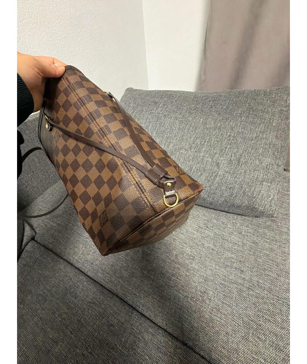 LOUIS VUITTON Коричневая дорожная/спортивная сумка, фото 3