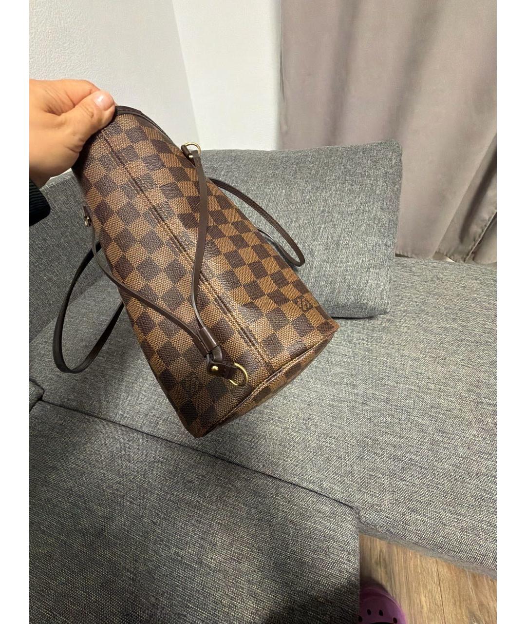 LOUIS VUITTON Коричневая дорожная/спортивная сумка, фото 4