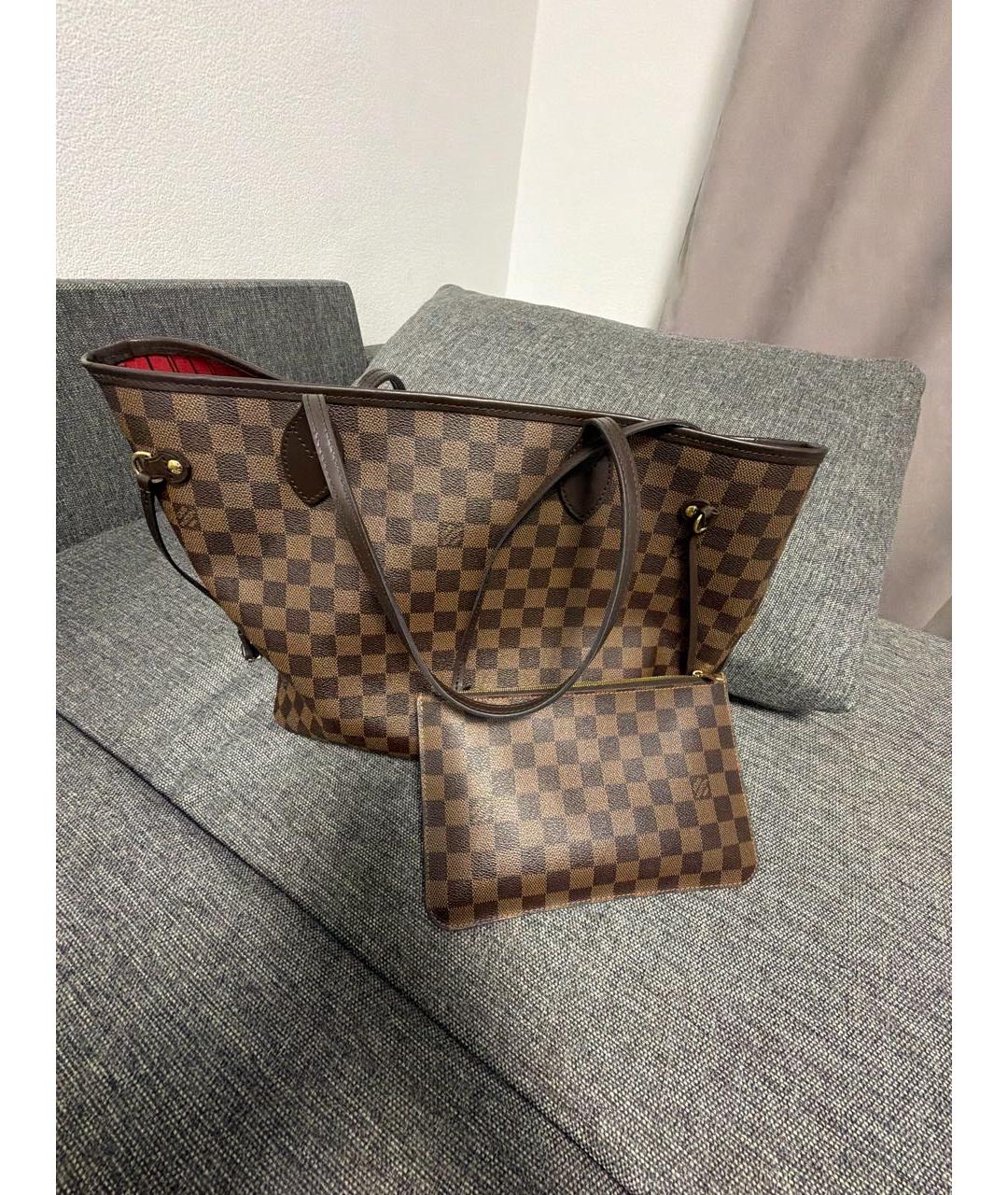 LOUIS VUITTON Коричневая дорожная/спортивная сумка, фото 6