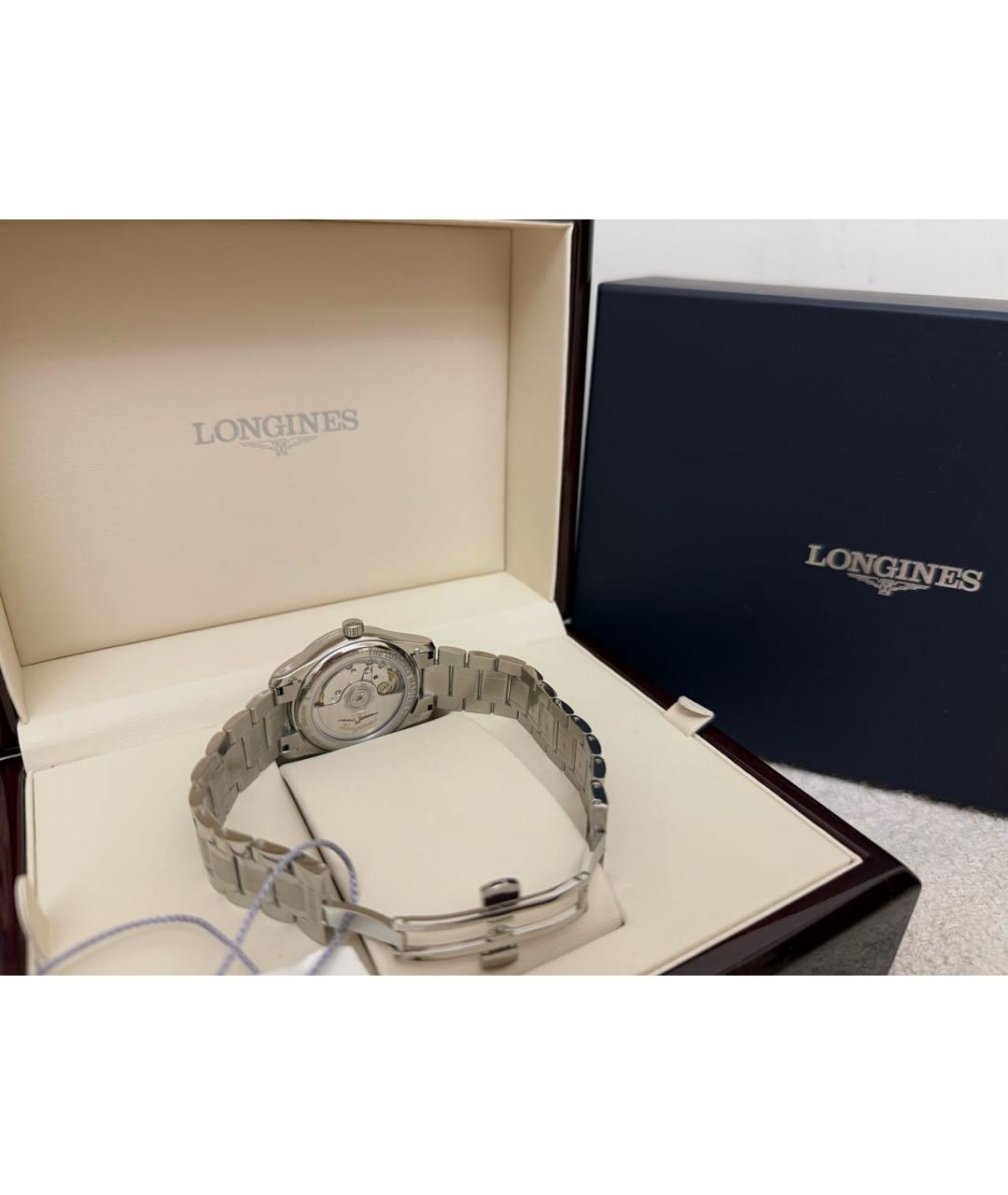 LONGINES Серебряные часы, фото 2
