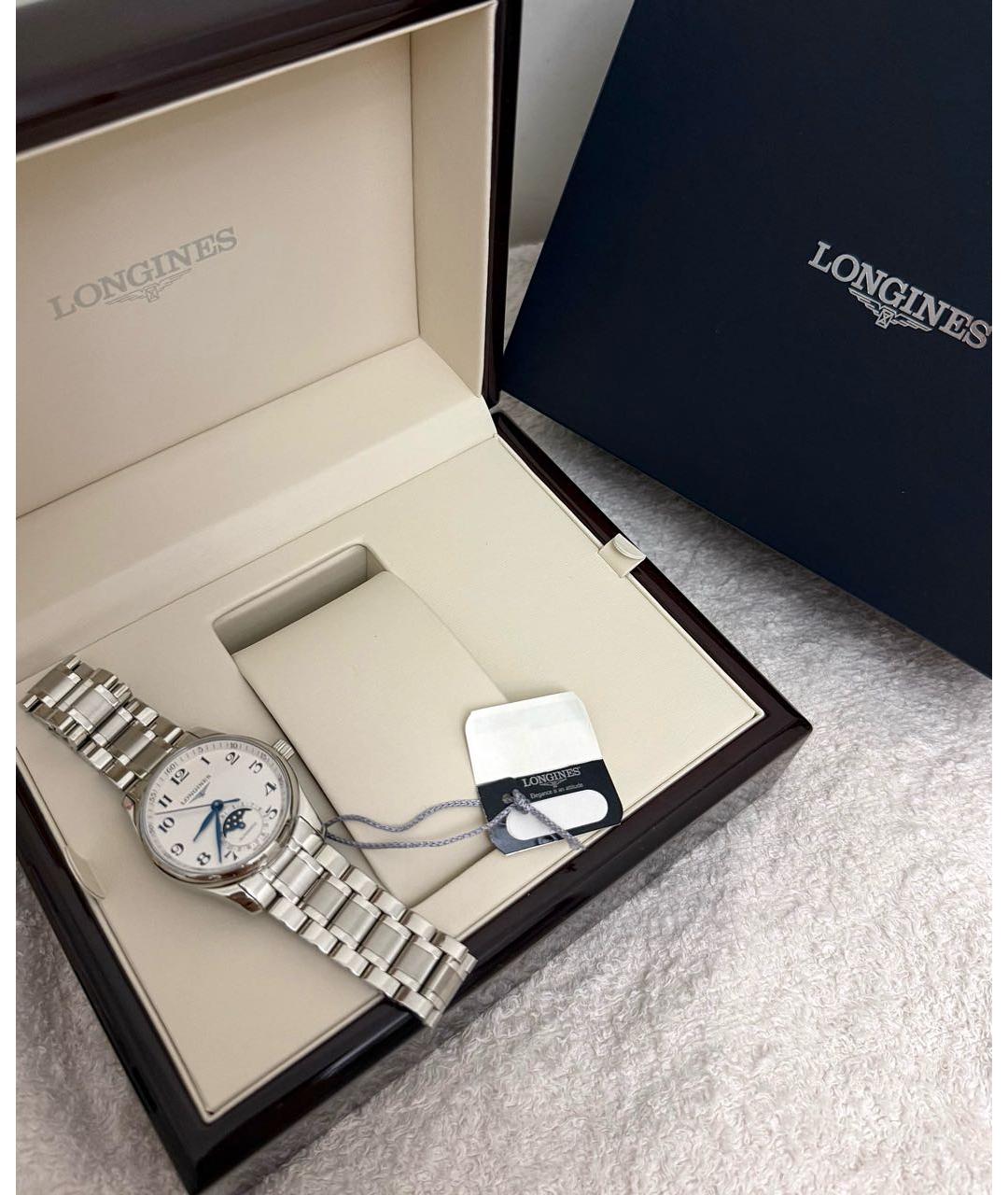 LONGINES Серебряные часы, фото 3