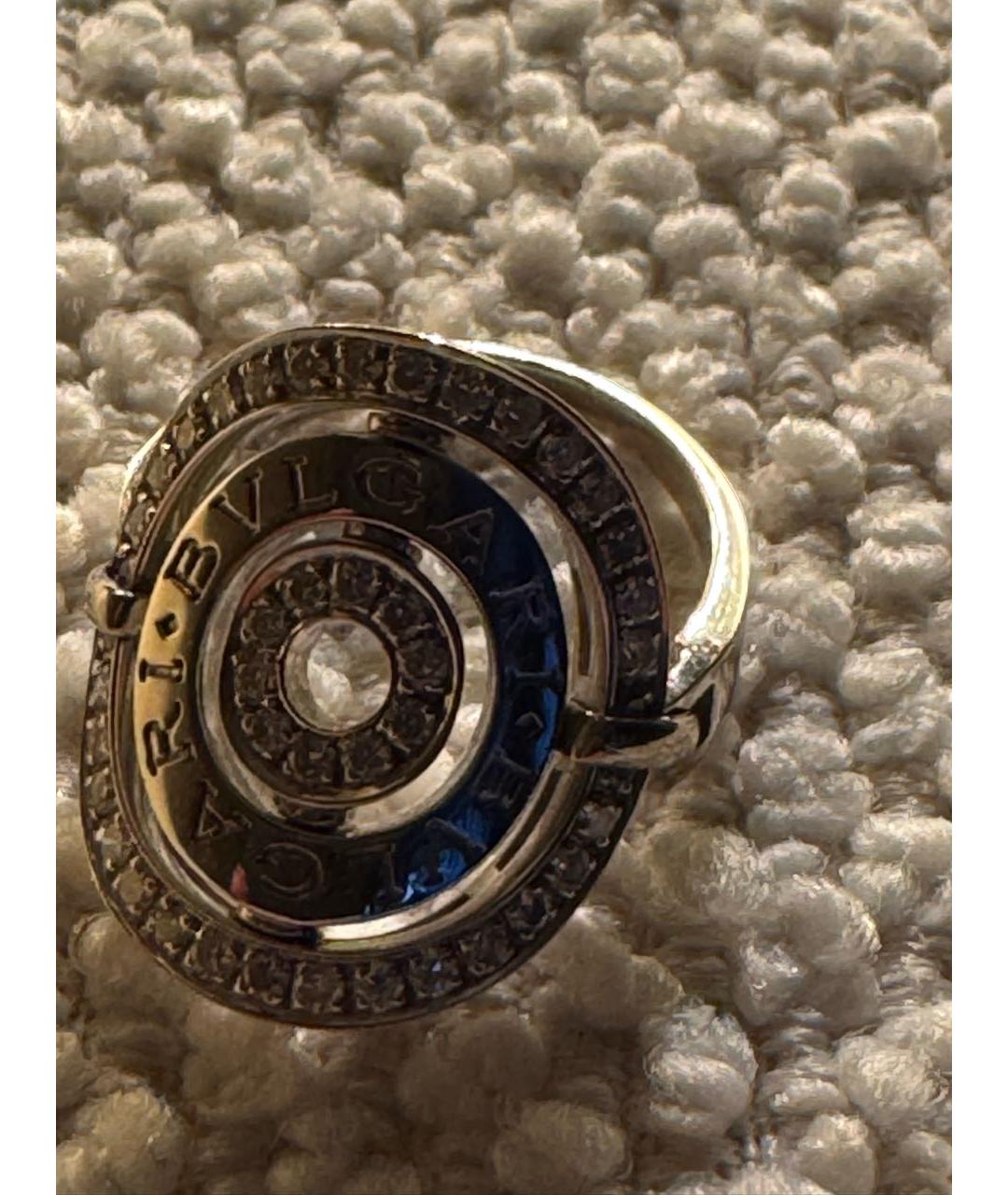 BVLGARI Серебряное кольцо из белого золота, фото 4