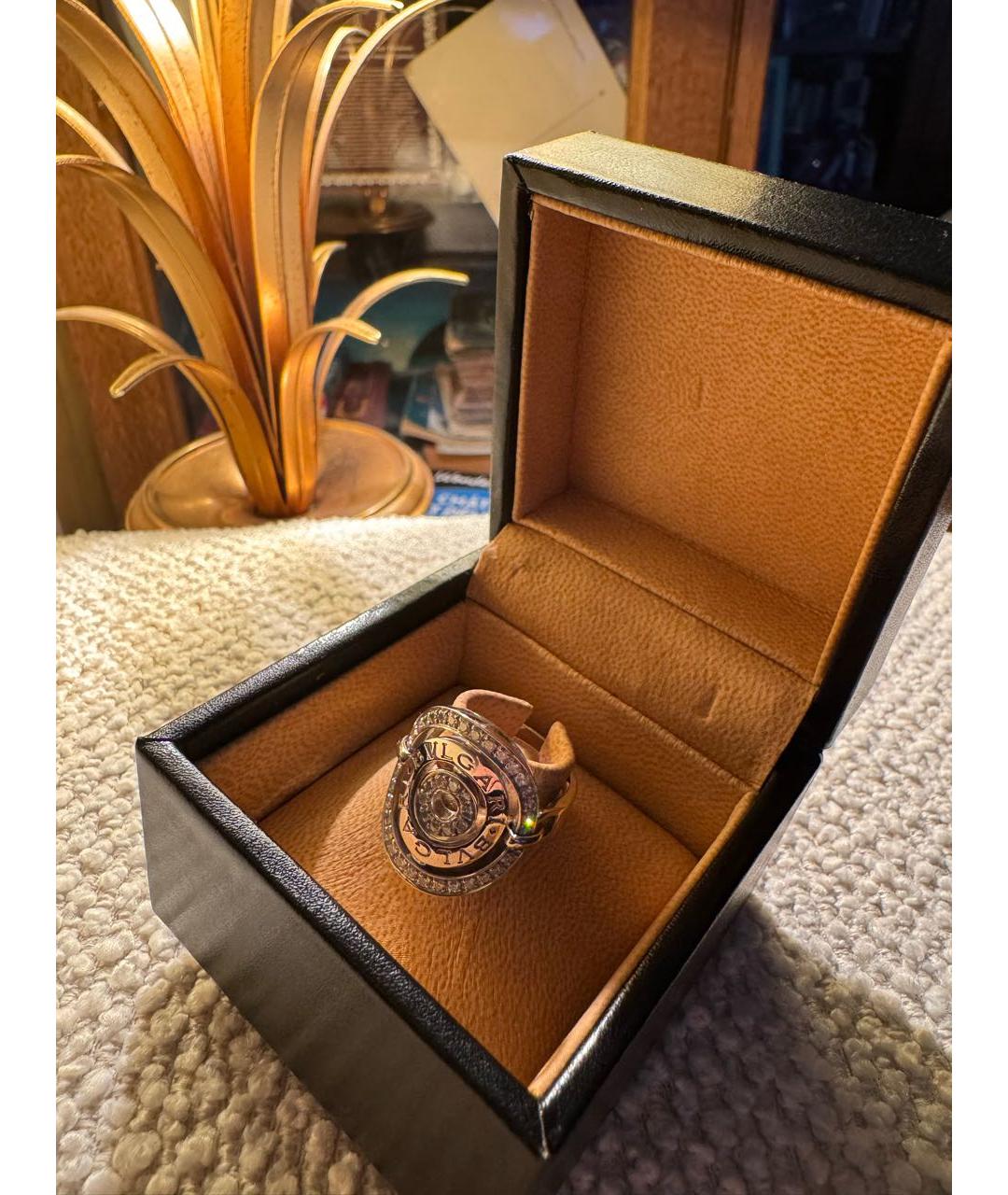 BVLGARI Серебряное кольцо из белого золота, фото 2