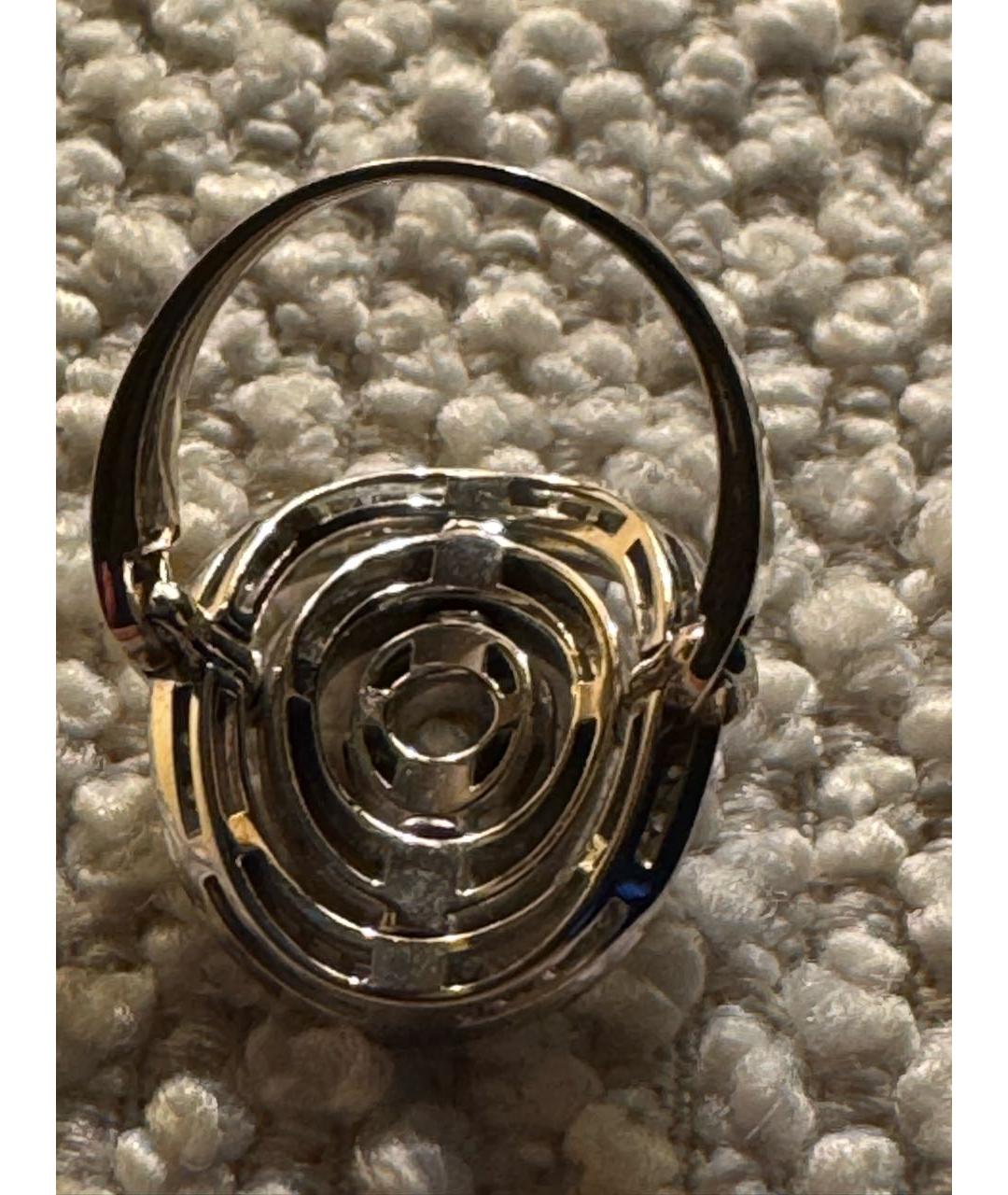 BVLGARI Серебряное кольцо из белого золота, фото 3