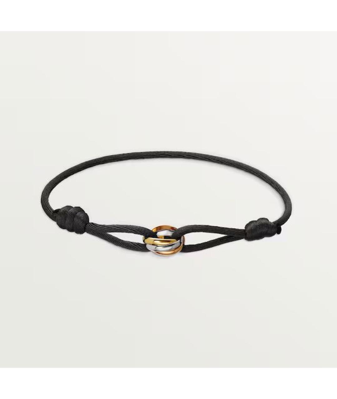 CARTIER Черный браслет из белого золота, фото 7