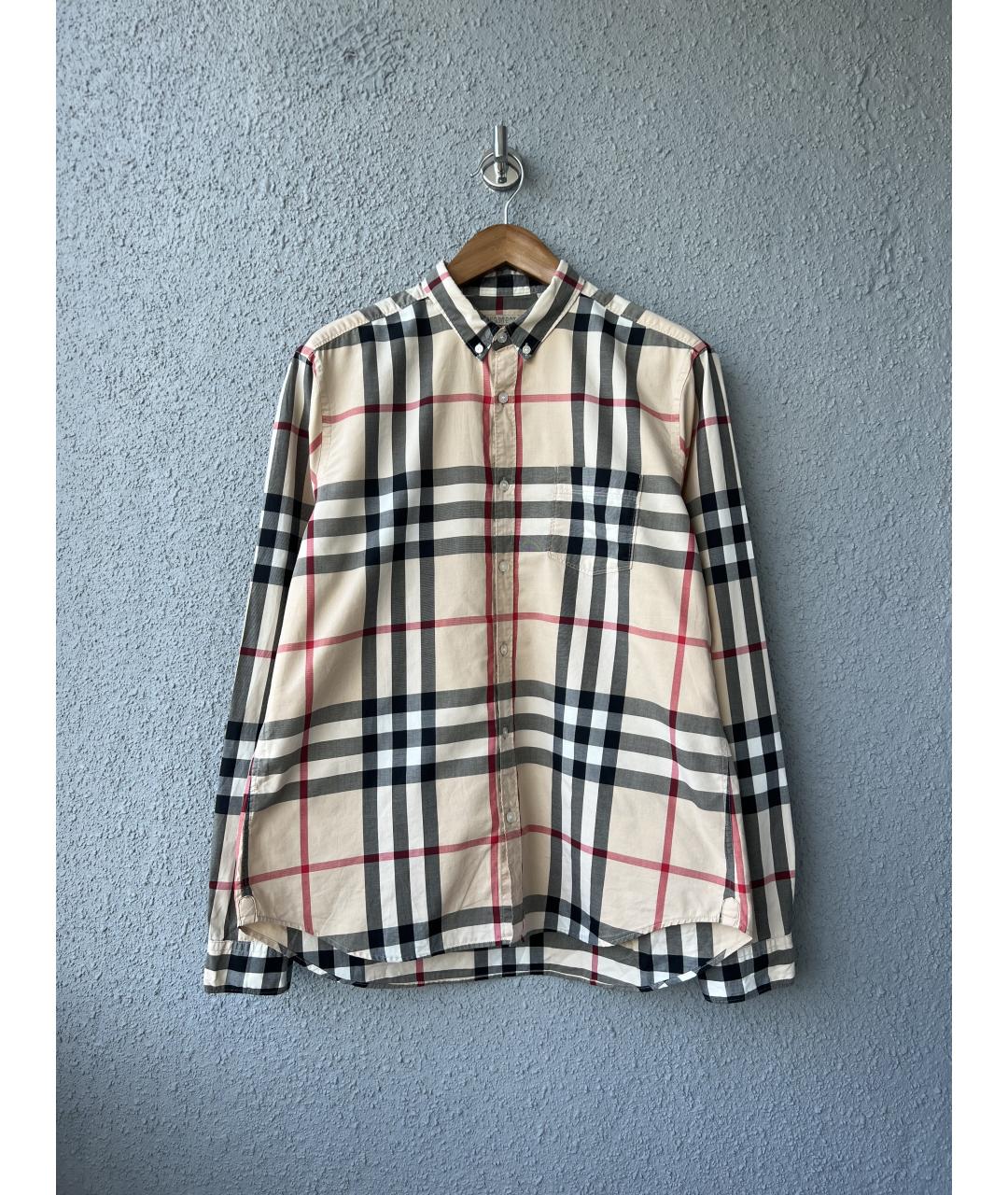 BURBERRY Хлопковая классическая рубашка, фото 8