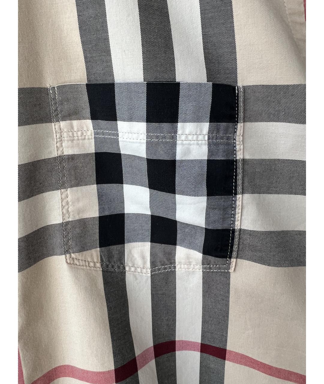 BURBERRY Хлопковая классическая рубашка, фото 3
