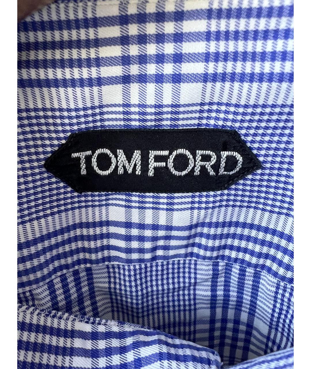 TOM FORD Хлопковая классическая рубашка, фото 4
