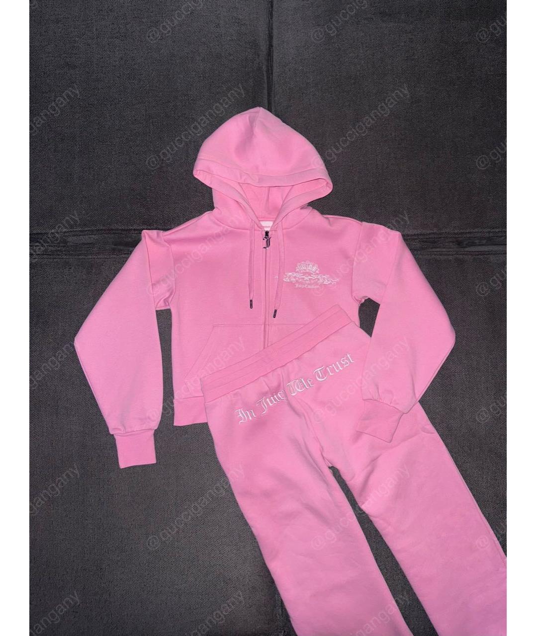 JUICY COUTURE Розовый костюм с брюками, фото 8