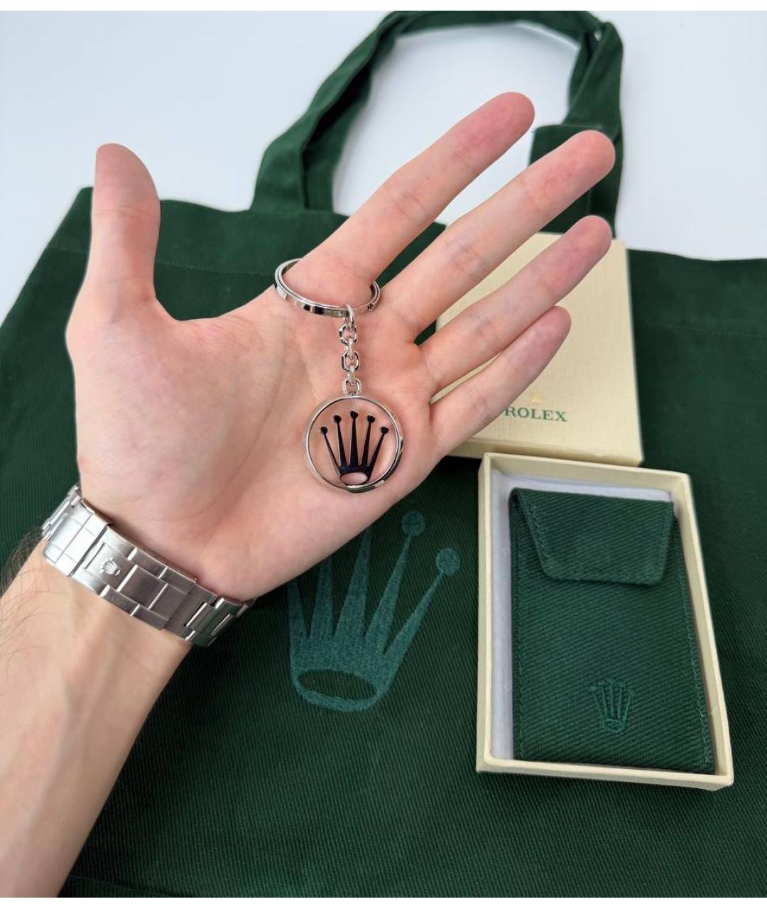 ROLEX Зеленый брелок, фото 3