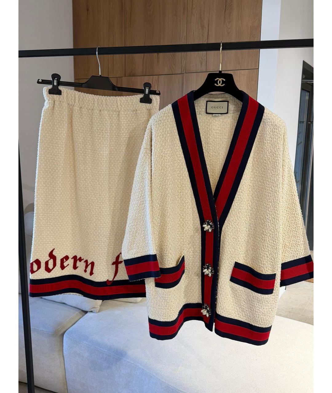 GUCCI Мульти костюм с юбками, фото 3