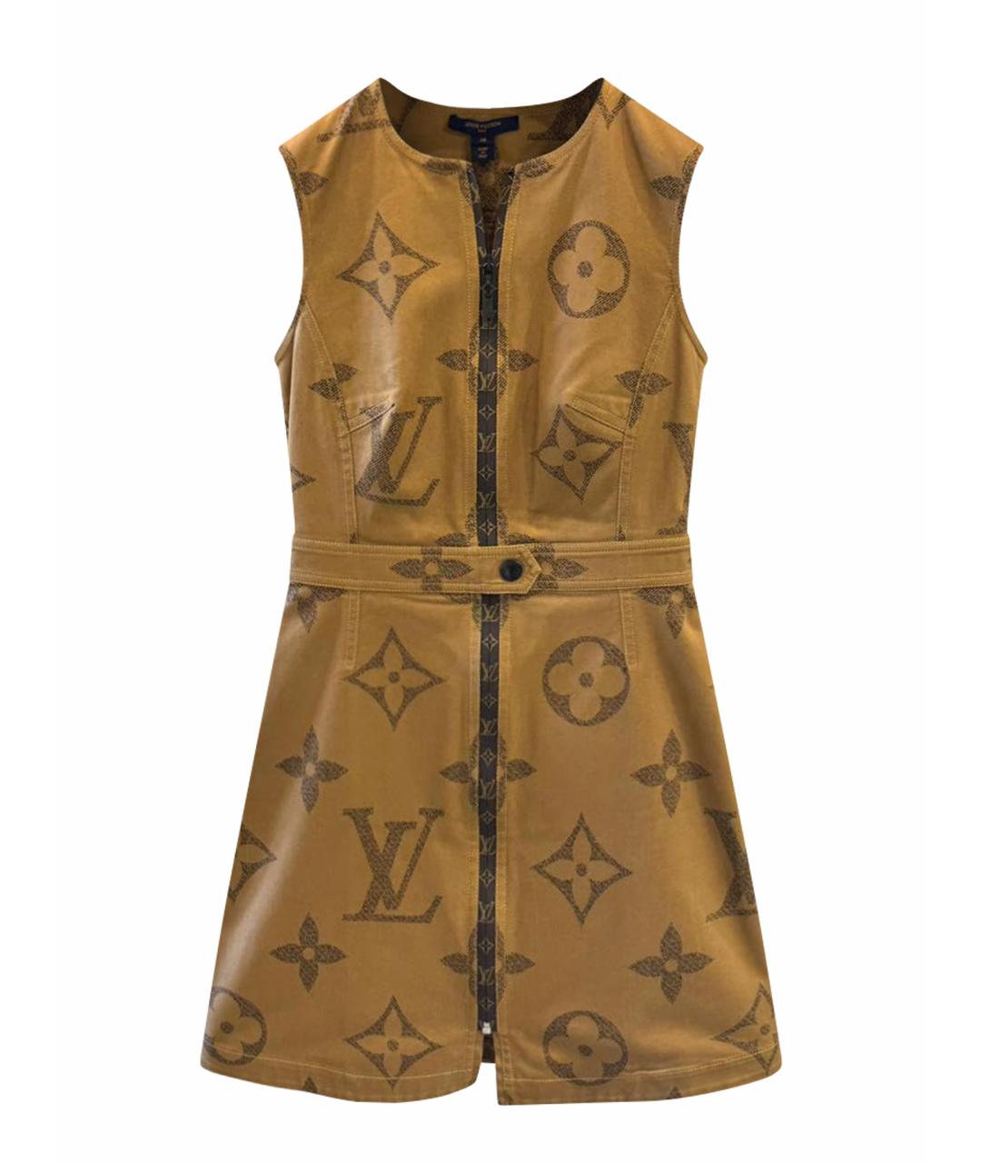 LOUIS VUITTON Мульти повседневное платье, фото 1