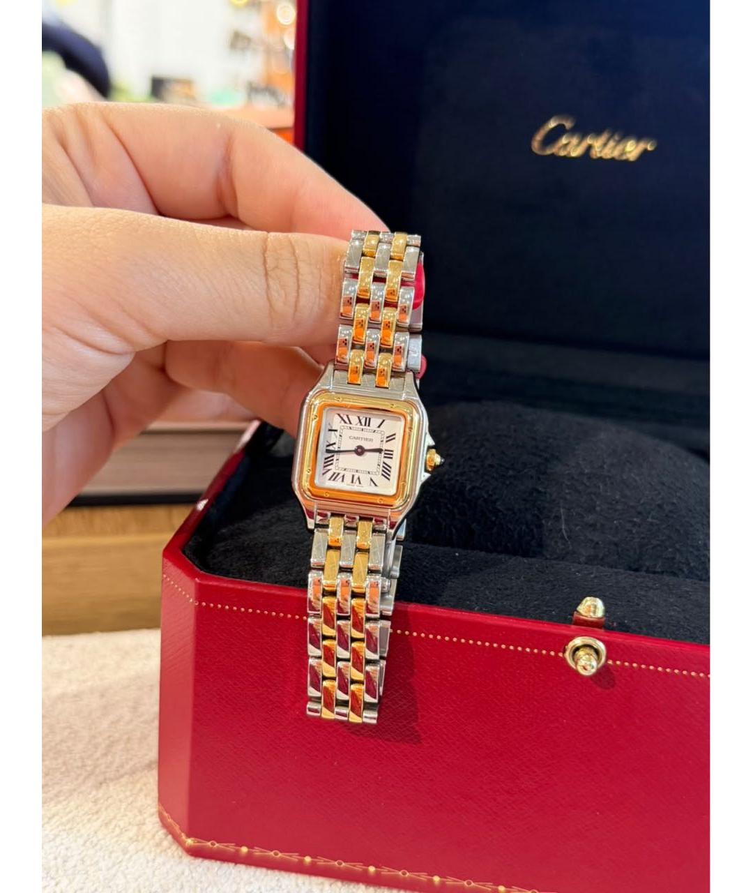 CARTIER Мульти часы из желтого золота, фото 5