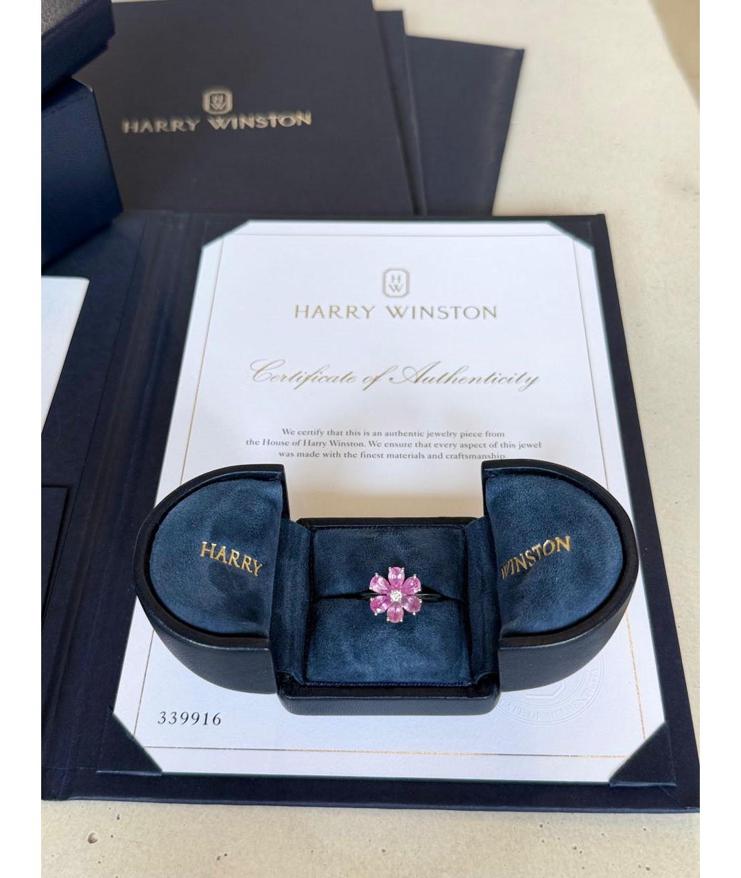 Harry Winston Мульти платиновое кольцо, фото 3