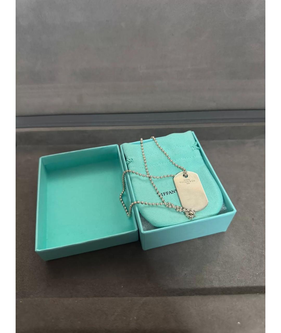 TIFFANY&CO Серебряная серебряная цепочка/подвеска, фото 2