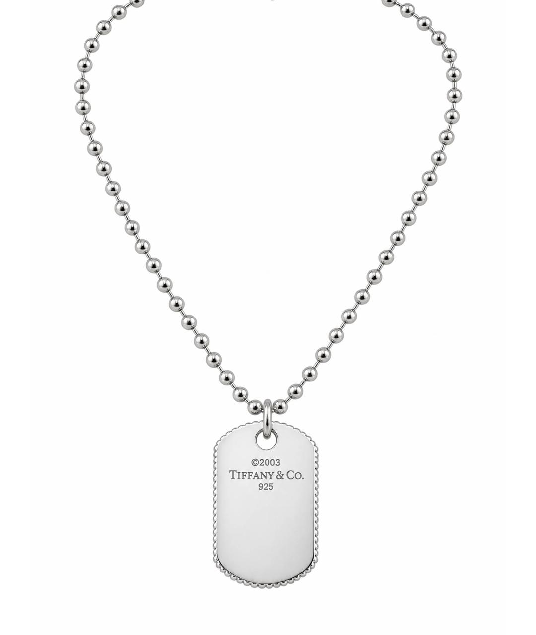 TIFFANY&CO Серебряная серебряная цепочка/подвеска, фото 1