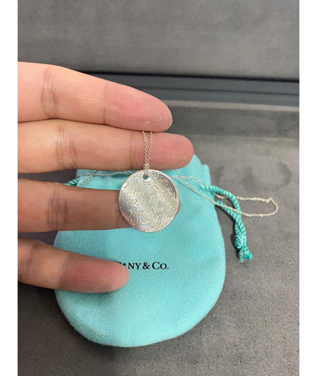 TIFFANY&CO Серебряная серебряная подвеска, фото 2