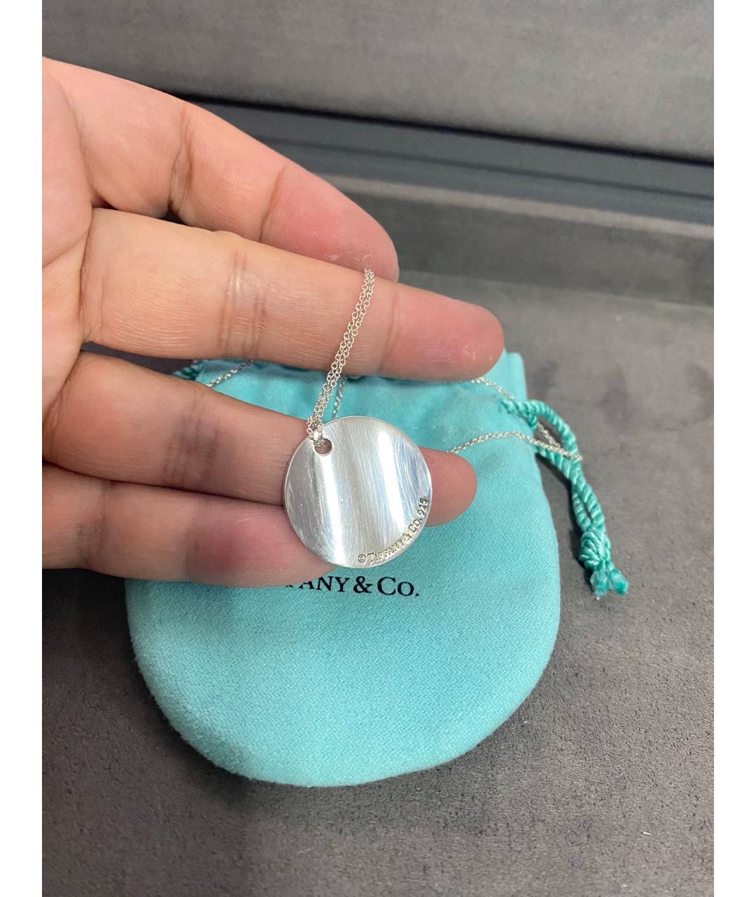 TIFFANY&CO Серебряная серебряная подвеска, фото 3