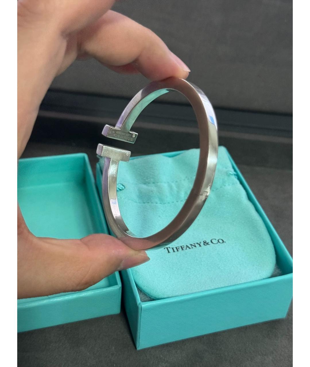 TIFFANY&CO Серебряный серебряный браслет, фото 4