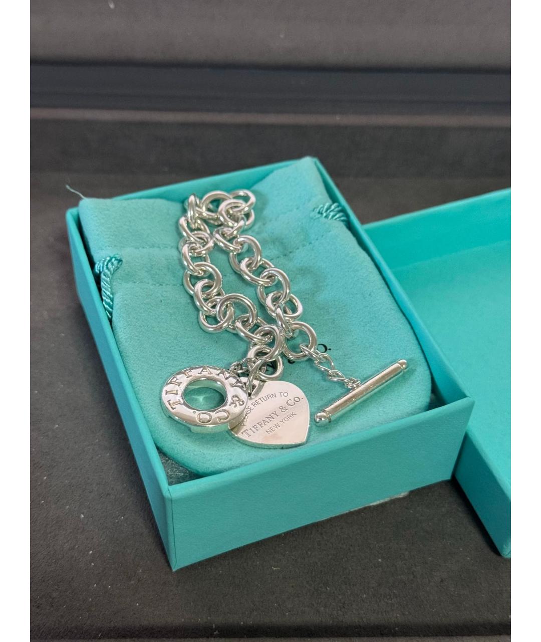 TIFFANY&CO Серебряный серебряный браслет, фото 2