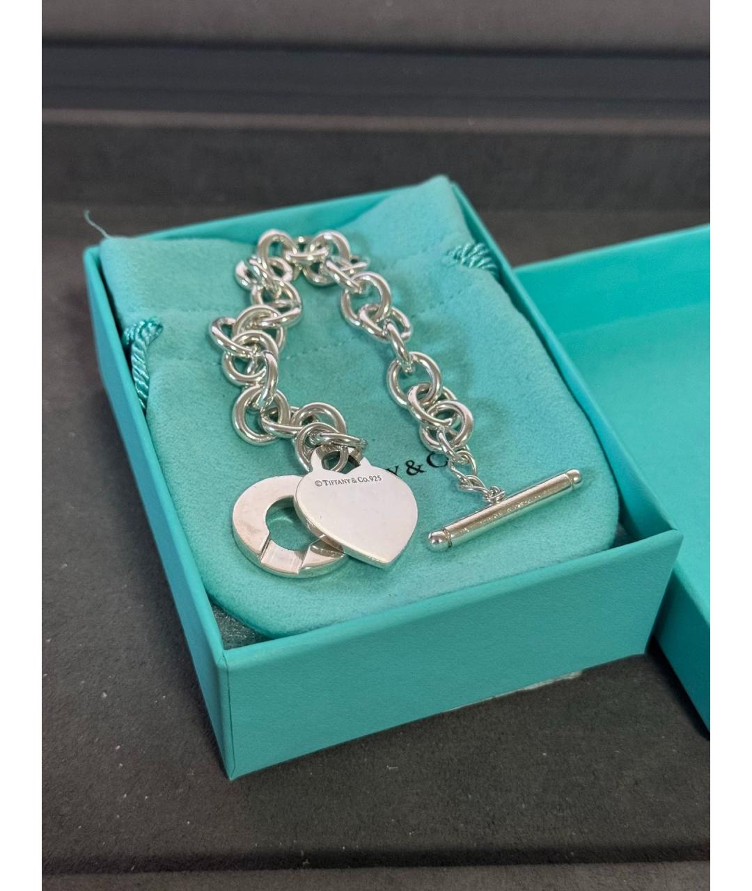 TIFFANY&CO Серебряный серебряный браслет, фото 3