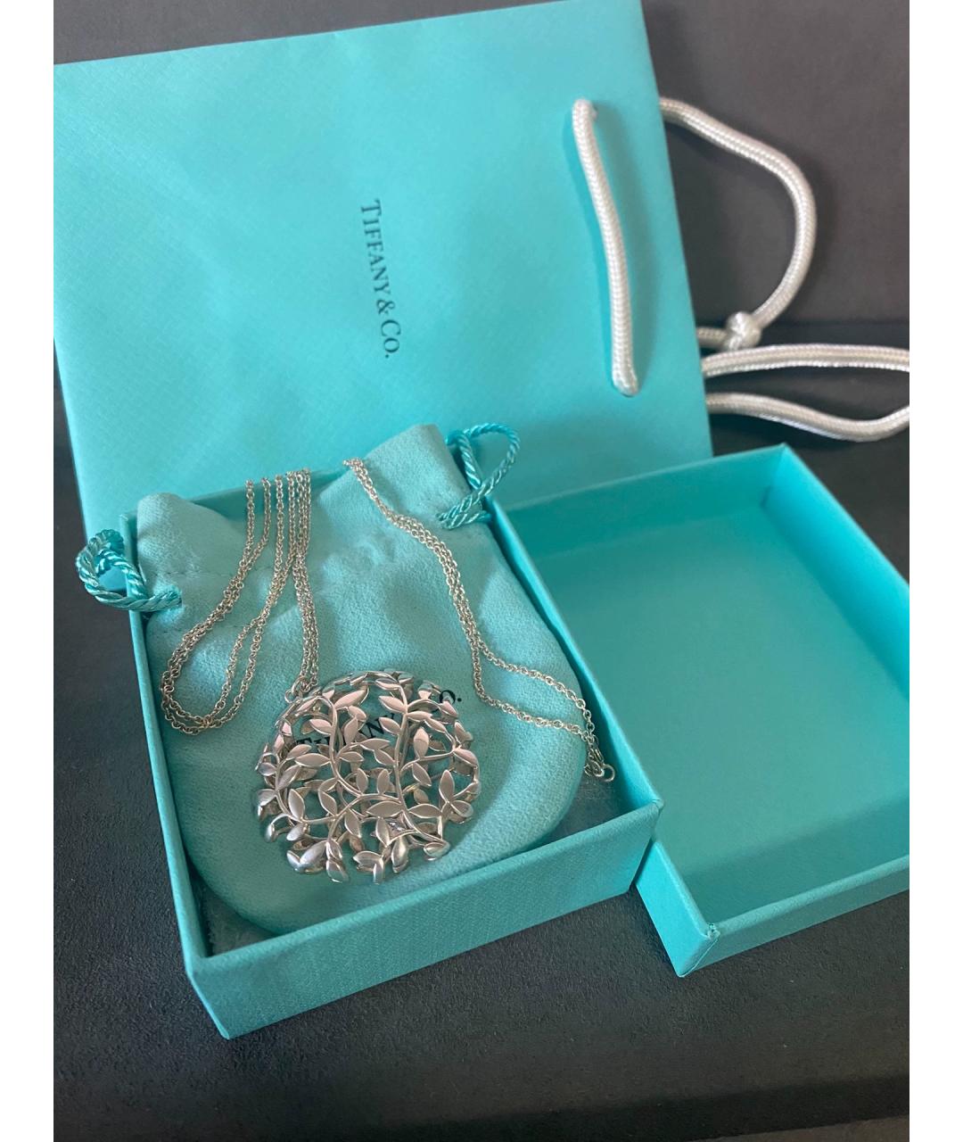 TIFFANY&CO Серебряная серебряная подвеска, фото 3