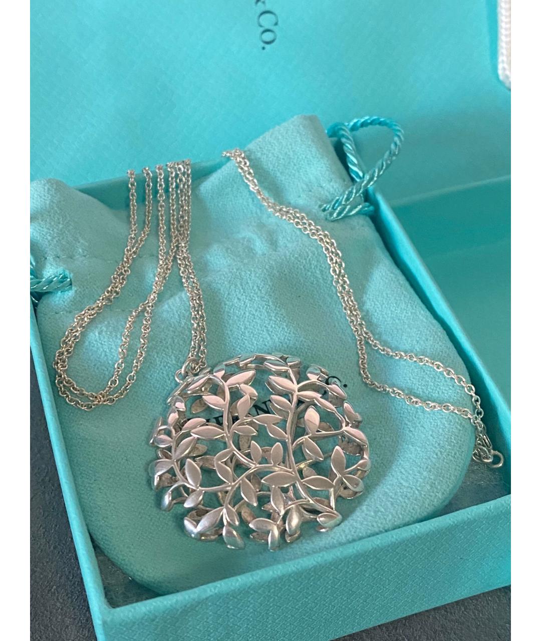 TIFFANY&CO Серебряная серебряная подвеска, фото 4