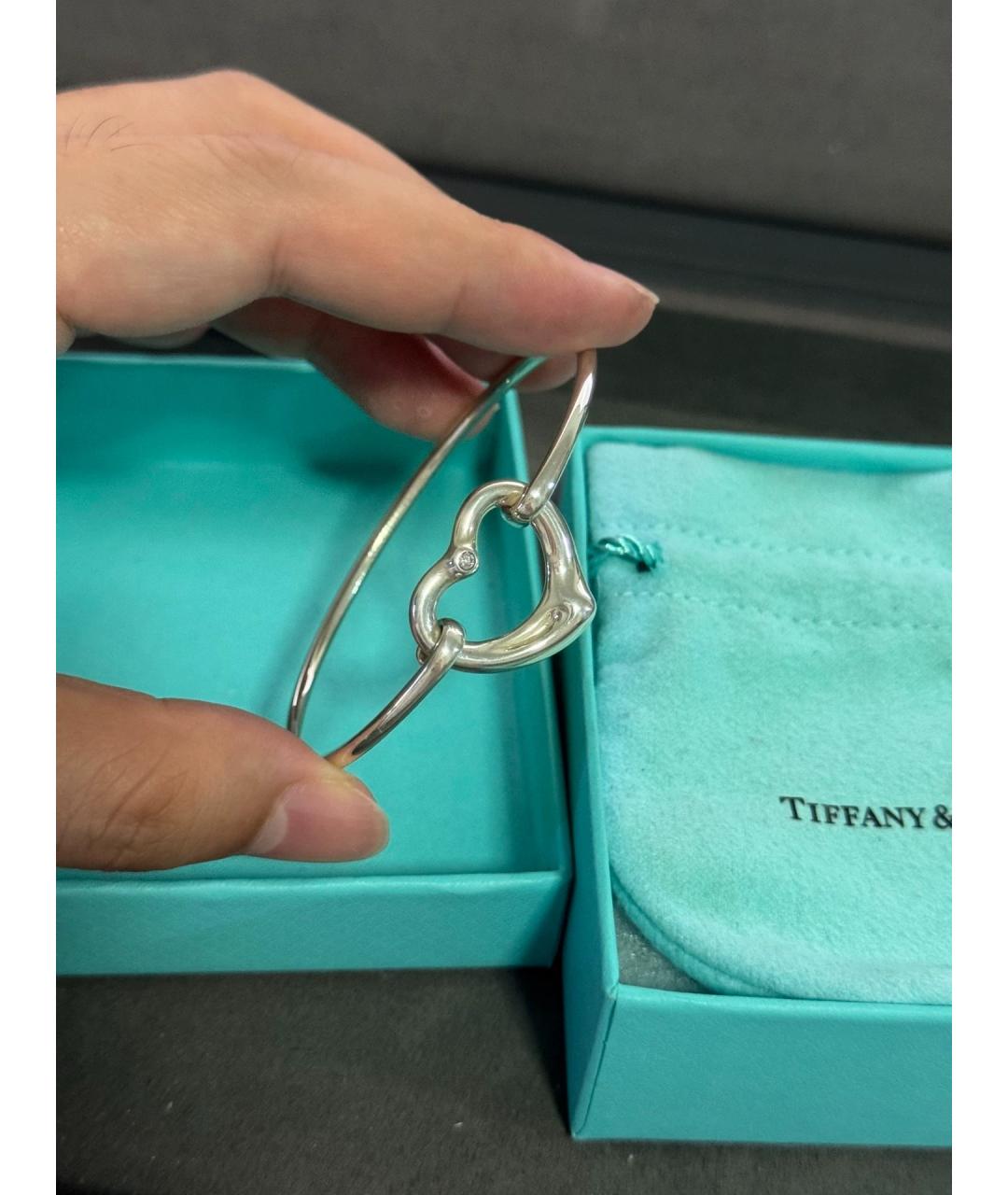 TIFFANY&CO Серебряный серебряный браслет, фото 7