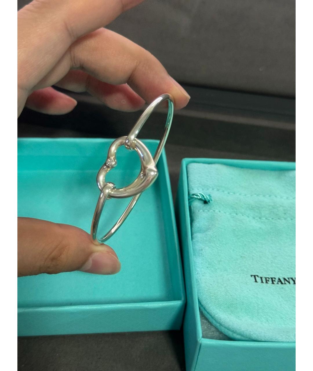 TIFFANY&CO Серебряный серебряный браслет, фото 5