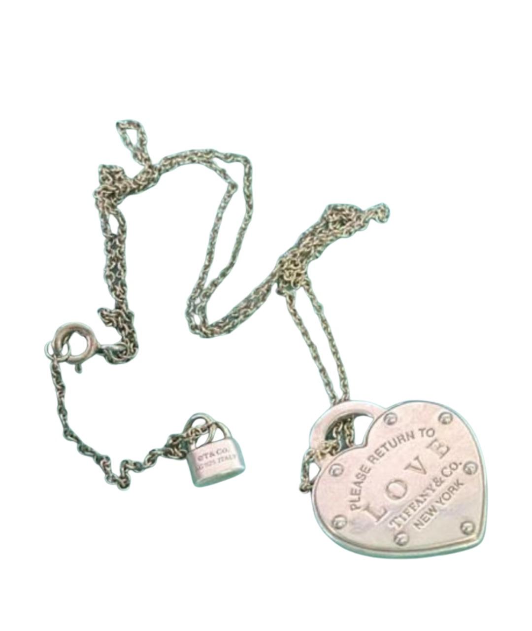 TIFFANY&CO Серебряная серебряная подвеска, фото 1