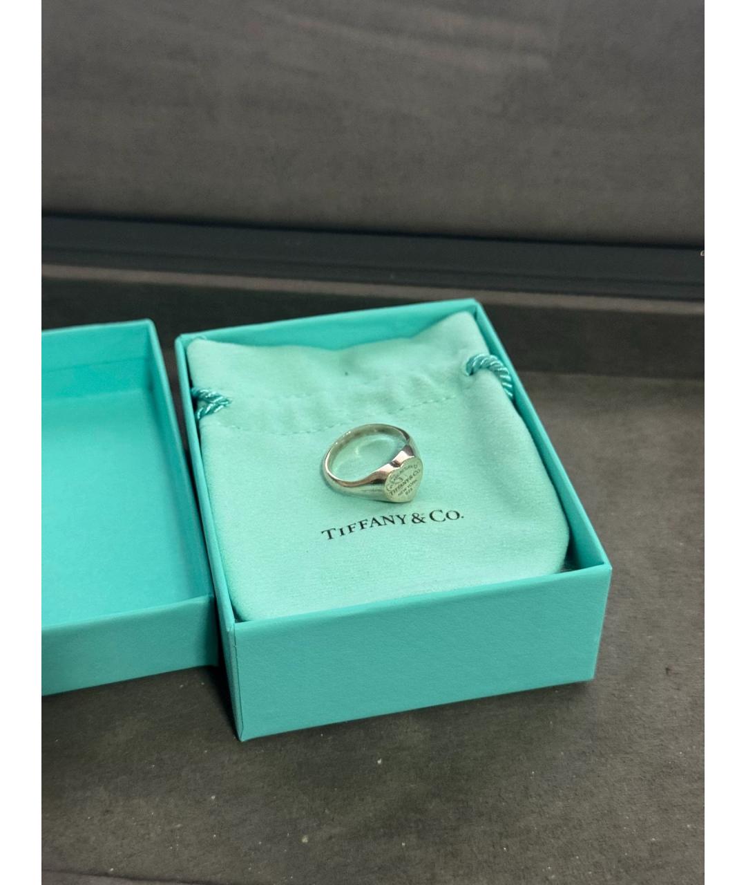TIFFANY&CO Серебряное серебряное кольцо, фото 7