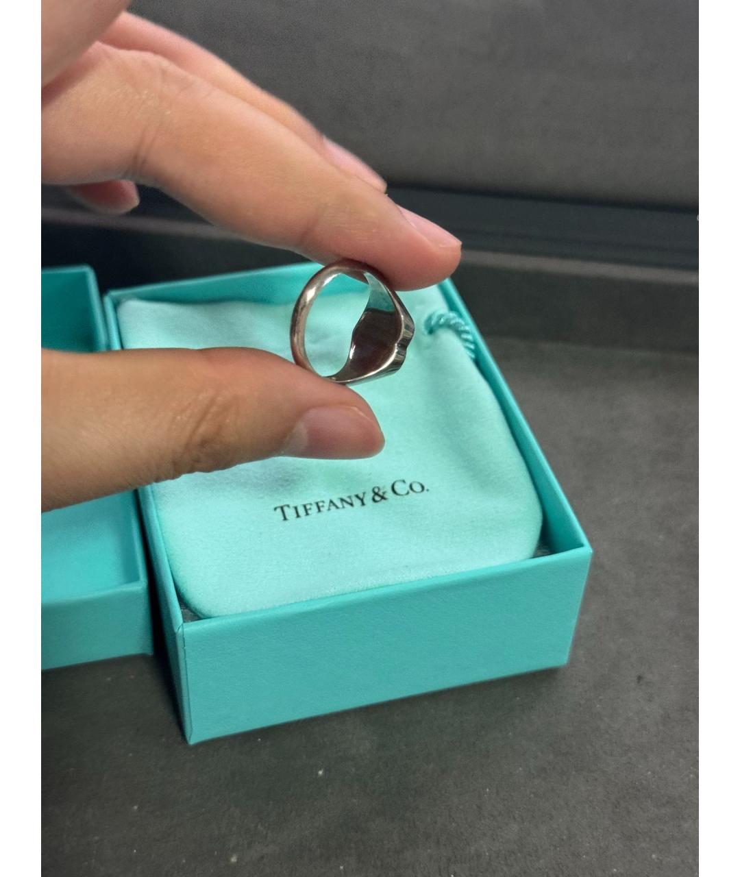 TIFFANY&CO Серебряное серебряное кольцо, фото 5