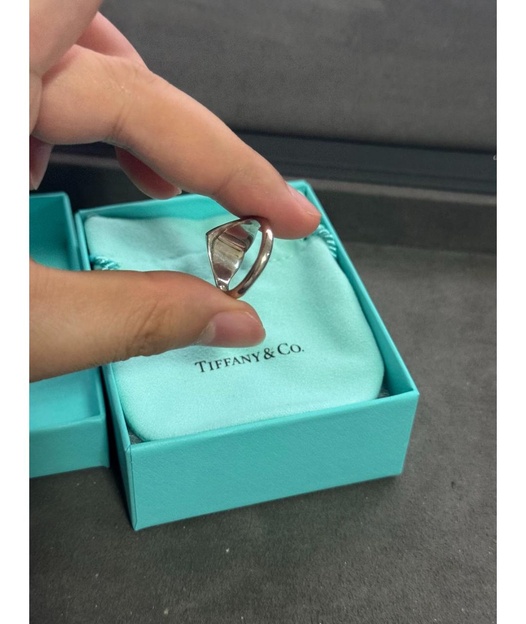 TIFFANY&CO Серебряное серебряное кольцо, фото 4