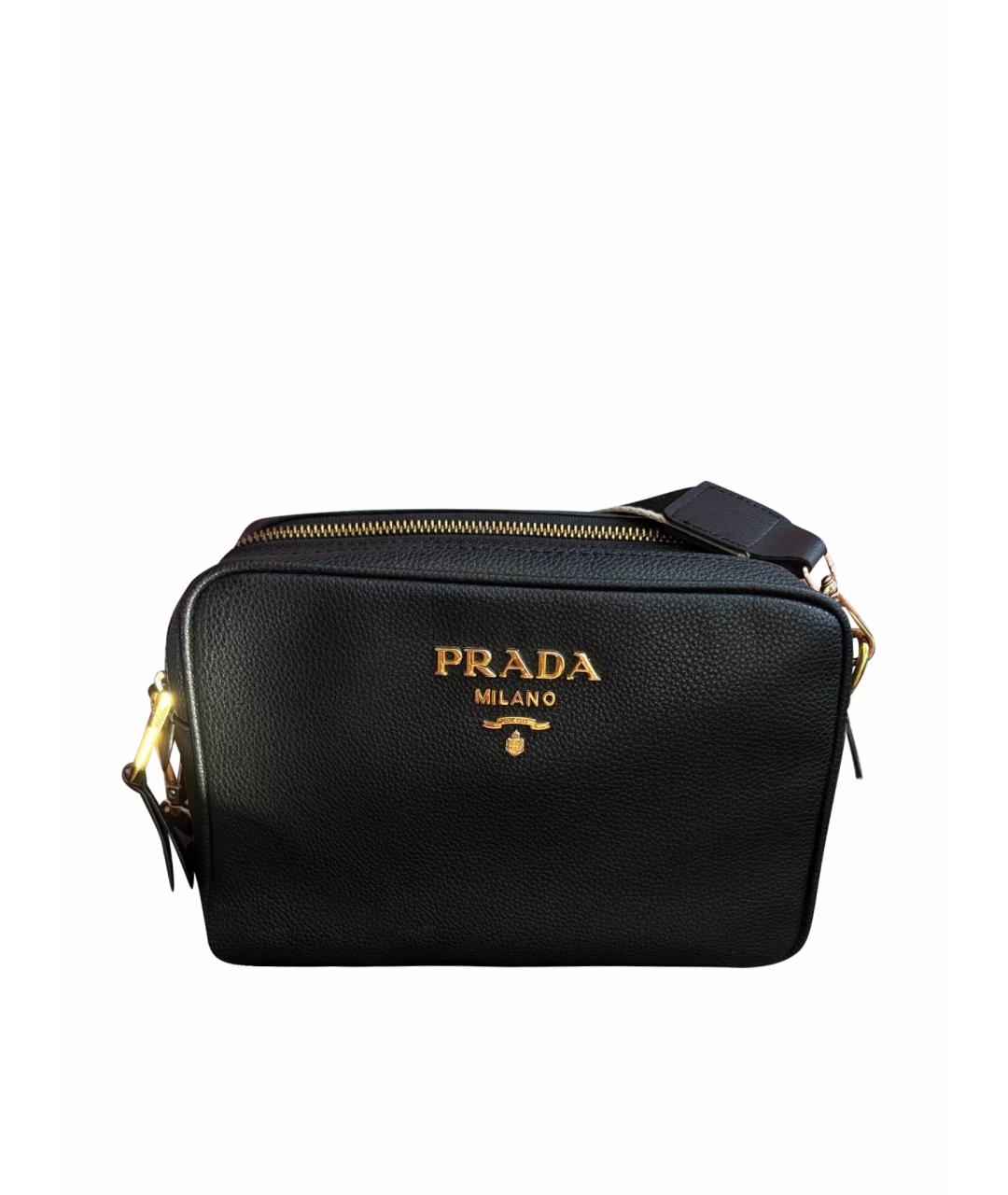 PRADA Черная сумка через плечо, фото 1