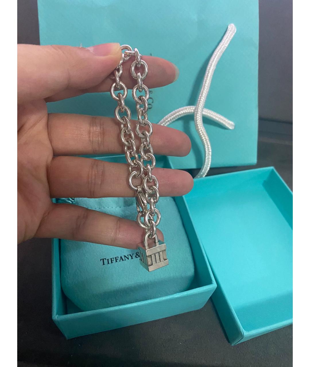 TIFFANY&CO Серебряный серебряный браслет, фото 4