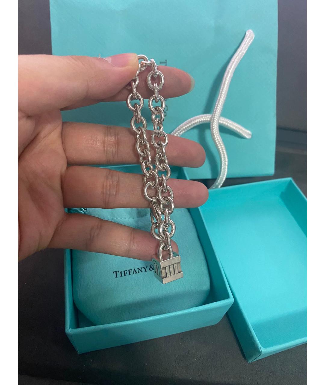 TIFFANY&CO Серебряный серебряный браслет, фото 3
