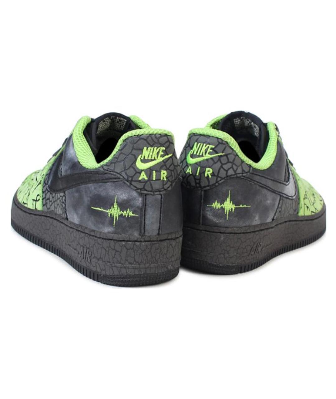 NIKE Зеленые низкие кроссовки / кеды, фото 5