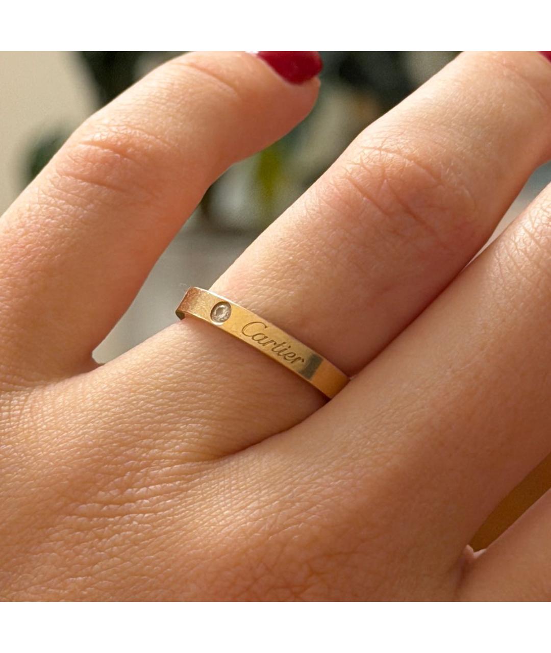 CARTIER Золотое кольцо из розового золота, фото 2