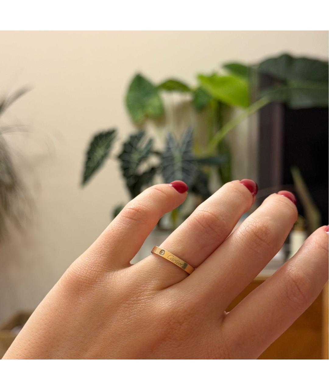 CARTIER Золотое кольцо из розового золота, фото 8