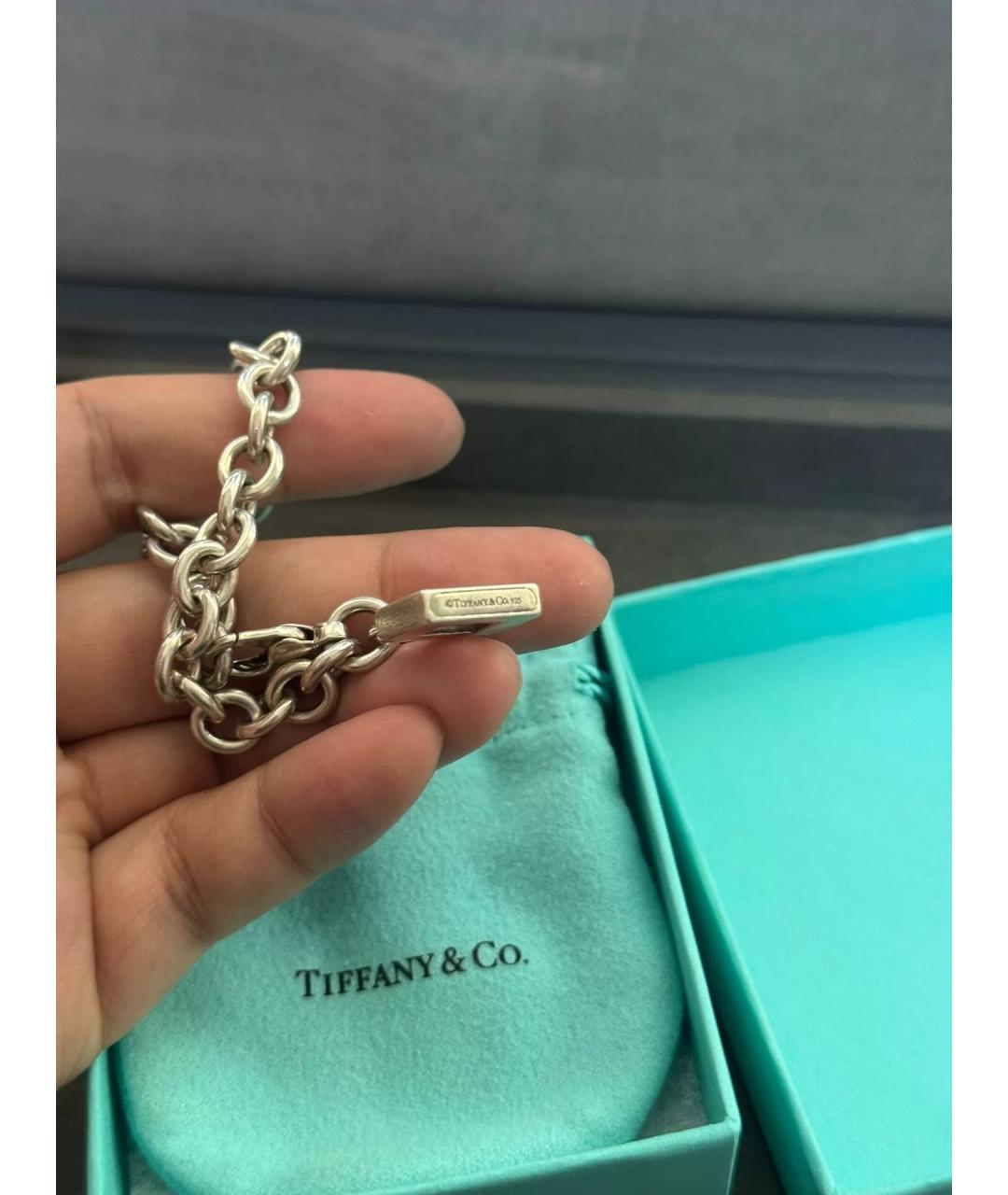 TIFFANY&CO Серебряный серебряный браслет, фото 4