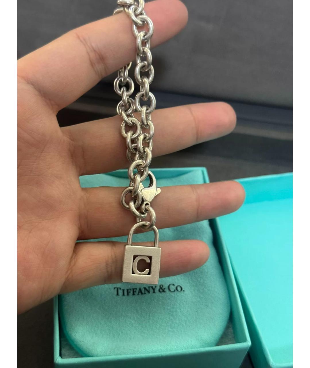 TIFFANY&CO Серебряный серебряный браслет, фото 3