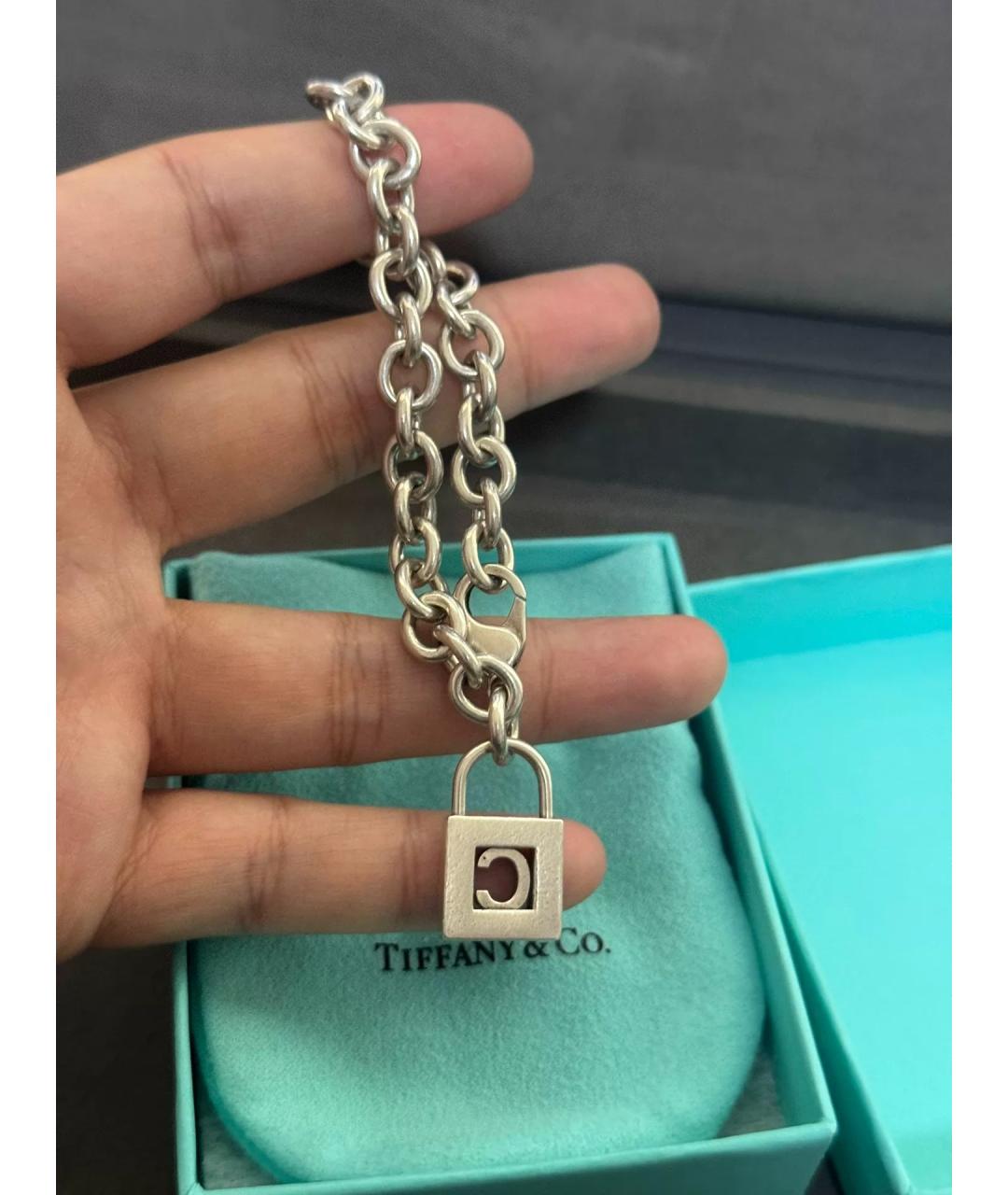 TIFFANY&CO Серебряный серебряный браслет, фото 2