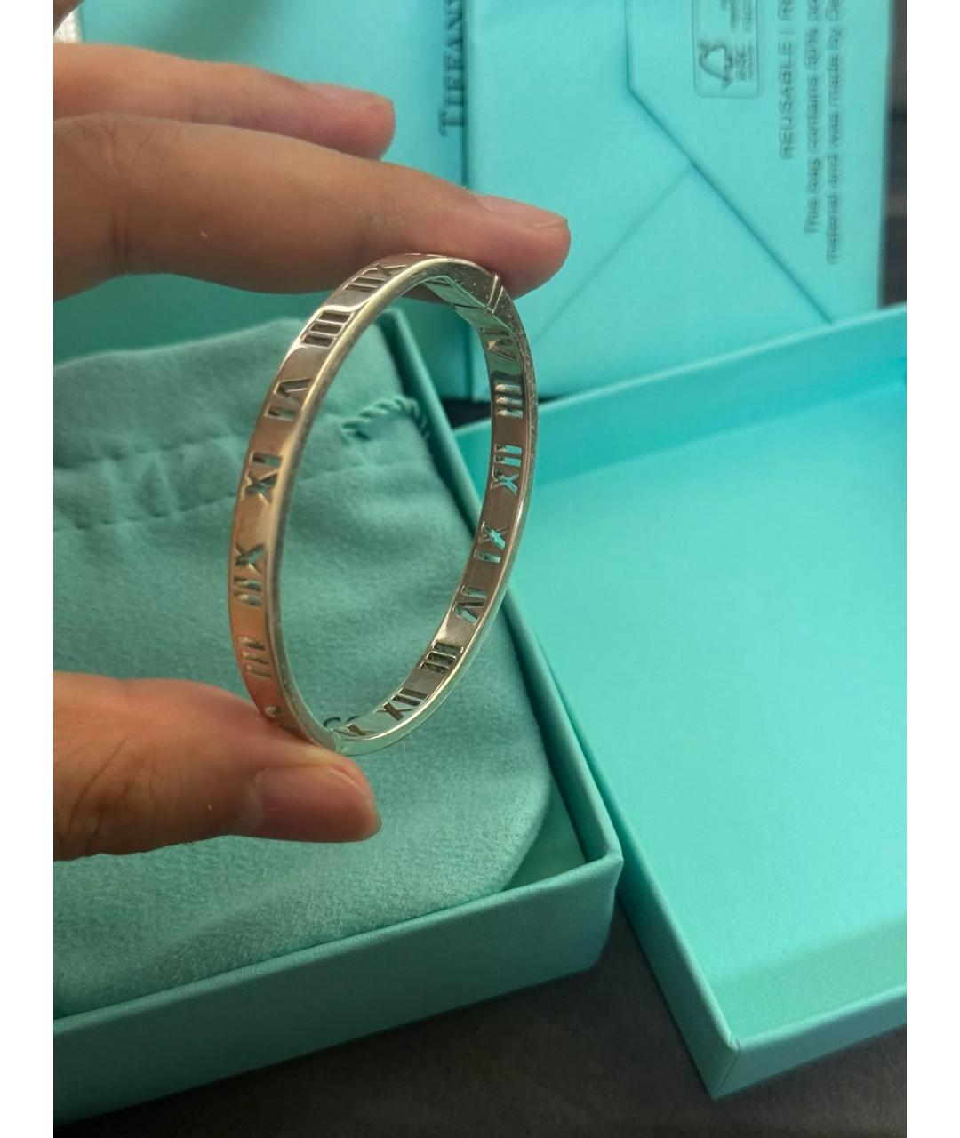 TIFFANY&CO Серебряный серебряный браслет, фото 6