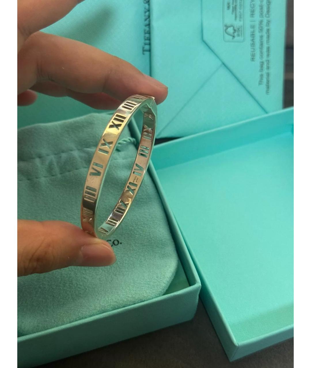 TIFFANY&CO Серебряный серебряный браслет, фото 4