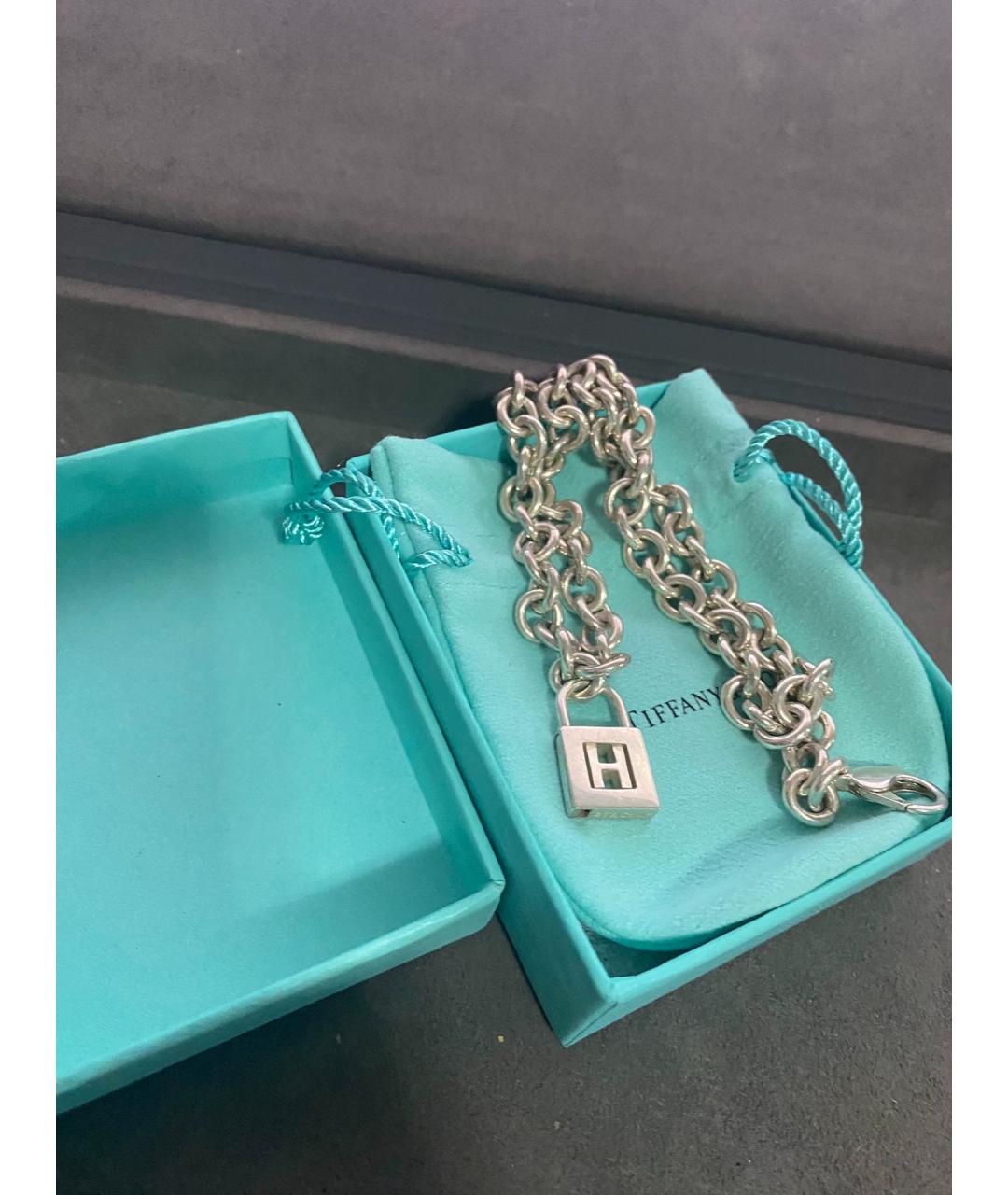 TIFFANY&CO Серебряное серебряное колье, фото 8
