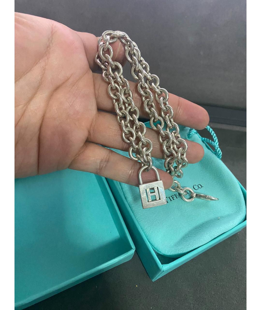 TIFFANY&CO Серебряное серебряное колье, фото 3